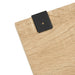 Set de mobilier de baie cu 7 piese, lemn prelucrat din stejar - WALTI WALTI