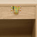 Set de mobilier de baie cu 7 piese, lemn prelucrat din stejar - WALTI WALTI