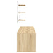 Set mobilier de baie cu 6 piese, lemn prelucrat din stejar - WALTI WALTI