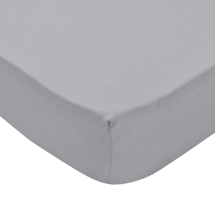 Cearșafuri de pat Gri 210 x 190 cm Bumbac WALTI