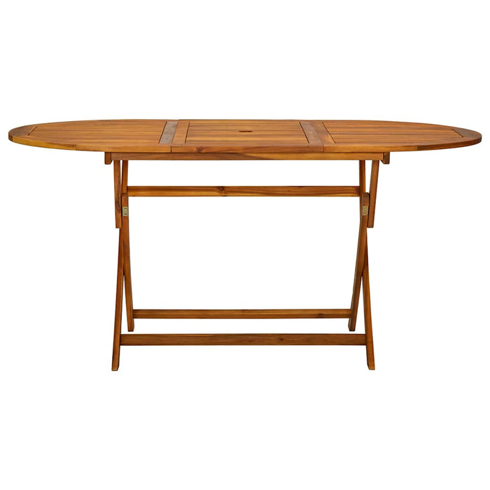 Set mobilier de exterior, 7 piese, lemn masiv de acacia - WALTI WALTI