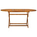 Set mobilier de exterior, 7 piese, lemn masiv de acacia - WALTI WALTI
