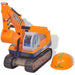 Excavator ride-on, galben, plastic - WALTI WALTI