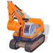 Excavator ride-on, galben, plastic - WALTI WALTI
