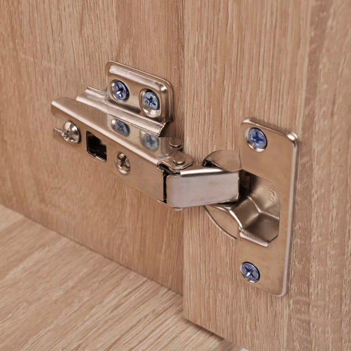 Set mobilier baie format din 3 piese cu chiuvetă inclusă, Bej - WALTI WALTI