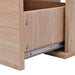 Set mobilier baie format din 9 piese cu chiuvete incluse, Bej - WALTI WALTI
