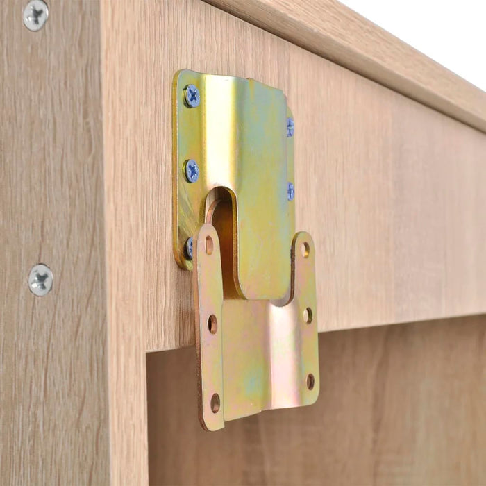 Set de mobilier de baie cu 7 piese și chiuvete incluse, bej - WALTI WALTI