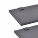 Set mobilier baie format din 8 piese cu chiuvete incluse, Negru - WALTI WALTI