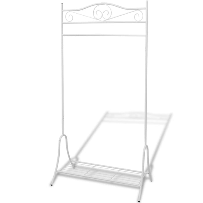 Organizator îmbrăcăminte, oțel, alb - WALTI WALTI