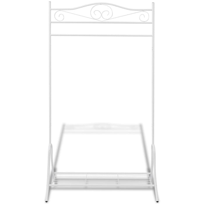 Organizator îmbrăcăminte, oțel, alb - WALTI WALTI