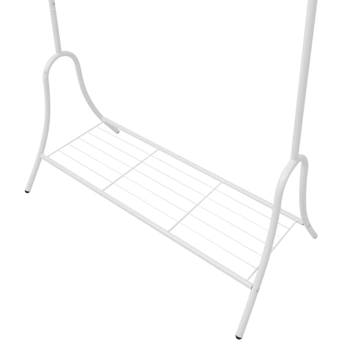 Organizator îmbrăcăminte, oțel, alb - WALTI WALTI