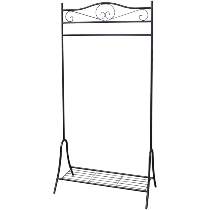Organizator îmbrăcăminte, oțel, negru - WALTI WALTI