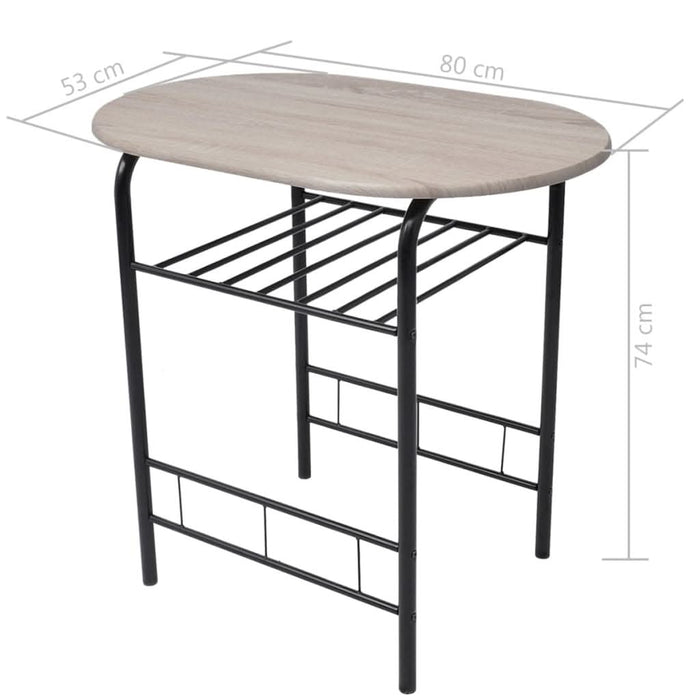 Set mobilier bar mic dejun, MDF - WALTI WALTI