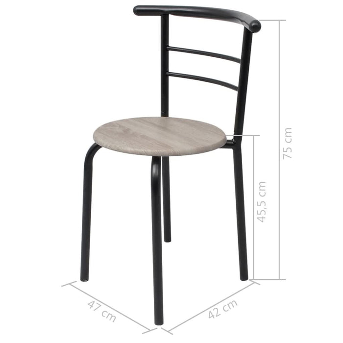Set mobilier bar mic dejun, MDF - WALTI WALTI