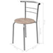 Set mobilier bar pentru mic dejun, MDF - WALTI WALTI