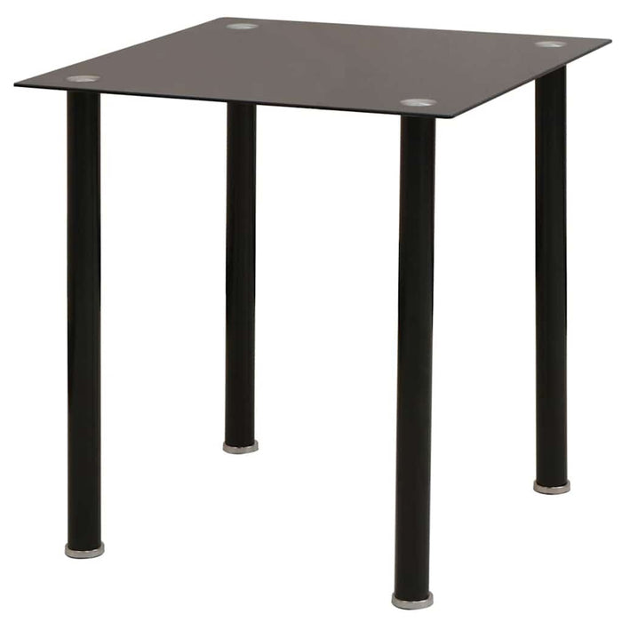 Set masă și scaune de bucătărie, negru, 5 piese - WALTI WALTI