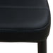 Set masă și scaune de bucătărie, negru, 5 piese - WALTI WALTI