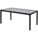 Set mobilier de grădină, 4 piese, negru, textilenă - WALTI WALTI