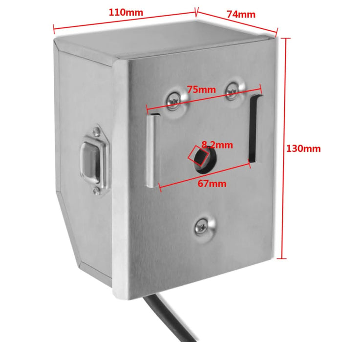 Rotisor cu motor profesional pentru grătar, oțel, 1200 mm - WALTI WALTI