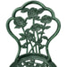 Set mobilier de bistro, 3 piese, verde, aluminiu turnat - WALTI WALTI
