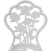 Set mobilier bistro, 3 piese, alb, aluminiu turnat - WALTI WALTI
