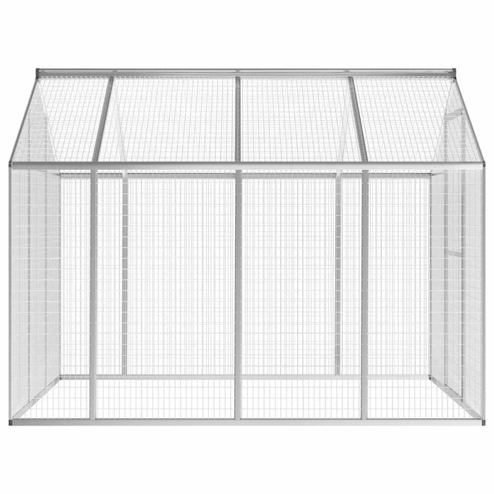 Coteț pentru păsări de exterior, aluminiu, 178 x 242 x 192 cm - WALTI WALTI