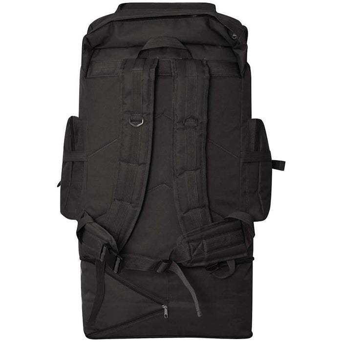 Rucsac în stil militar XXL 100 L, Negru - WALTI WALTI