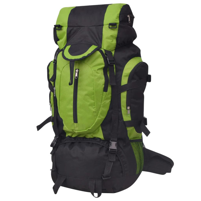 Rucsac pentru drumeții XXL, 75 L, negru și verde - WALTI WALTI