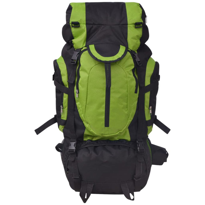 Rucsac pentru drumeții XXL, 75 L, negru și verde - WALTI WALTI