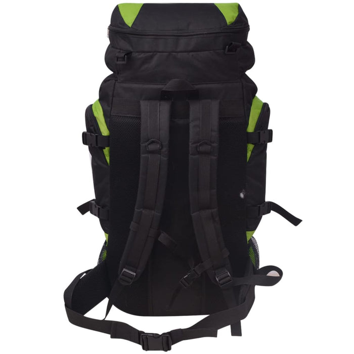 Rucsac pentru drumeții XXL, 75 L, negru și verde - WALTI WALTI