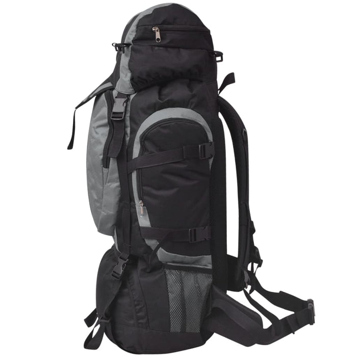 Rucsac pentru drumeții XXL, 75 L, negru și gri - WALTI WALTI