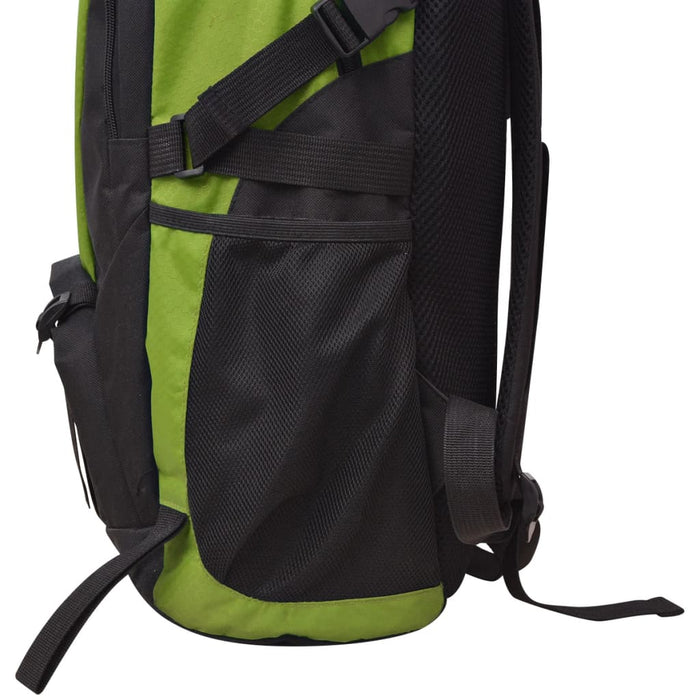 Rucsac pentru drumeții, 40 L, negru și verde - WALTI WALTI