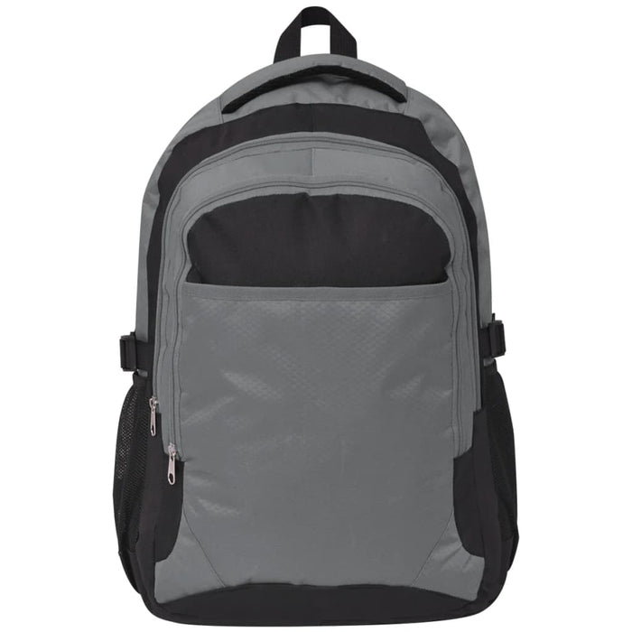 Rucsac pentru școală, 40 L, negru și gri - WALTI WALTI