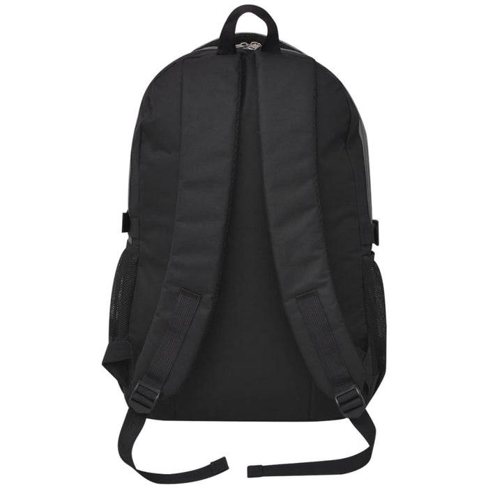 Rucsac pentru școală, 40 L, negru și gri - WALTI WALTI