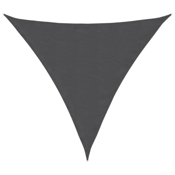 Parasolar țesătură oxford triunghiular, 3,6x3,6x3,6 m, antracit - WALTI WALTI