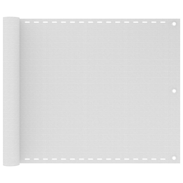 Prelată pentru balcon din HDPE 75 x 400 cm, alb WALTI