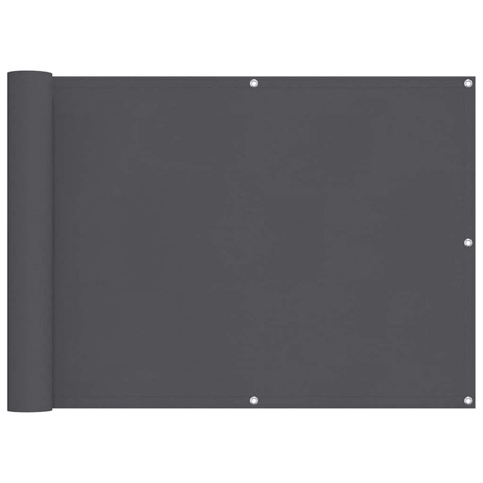 Prelată balcon, material textil oxford, 75 x 400 cm, antracit - WALTI WALTI