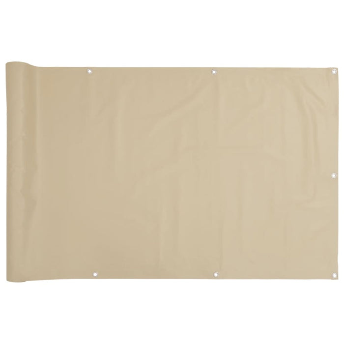 Prelată pentru balcon, material textil oxford, 90x400 cm, bej - WALTI WALTI