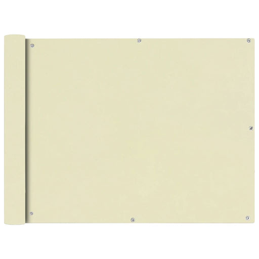 Prelată pentru balcon, material textil oxford, 90x400 cm, crem - WALTI WALTI