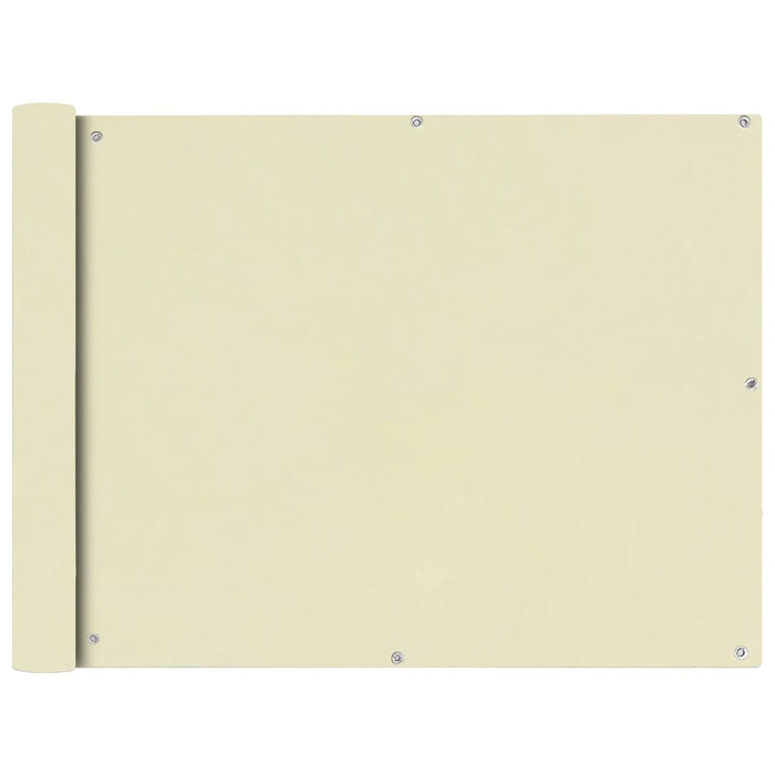 Prelată pentru balcon, material textil oxford, 90x400 cm, crem - WALTI WALTI
