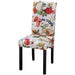 Scaune de bucătărie, 6 buc., multicolor, material textil - WALTI WALTI