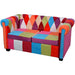 Canapea Chesterfield, cu 2 locuri, material textil - WALTI WALTI