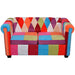 Canapea Chesterfield, cu 2 locuri, material textil - WALTI WALTI