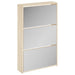 Pantofar cu oglindă și 3 niveluri, stejar, 63 x 17 x 102,5 cm - WALTI WALTI