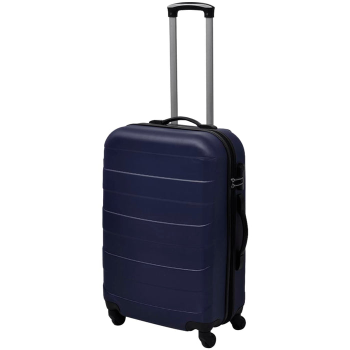 Set valize rigide, albastru, 3 buc., 45,5/55/66 cm - WALTI WALTI