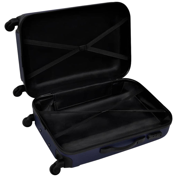 Set valize rigide, albastru, 3 buc., 45,5/55/66 cm - WALTI WALTI