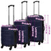 Set valize rigide, albastru, 3 buc., 45,5/55/66 cm - WALTI WALTI