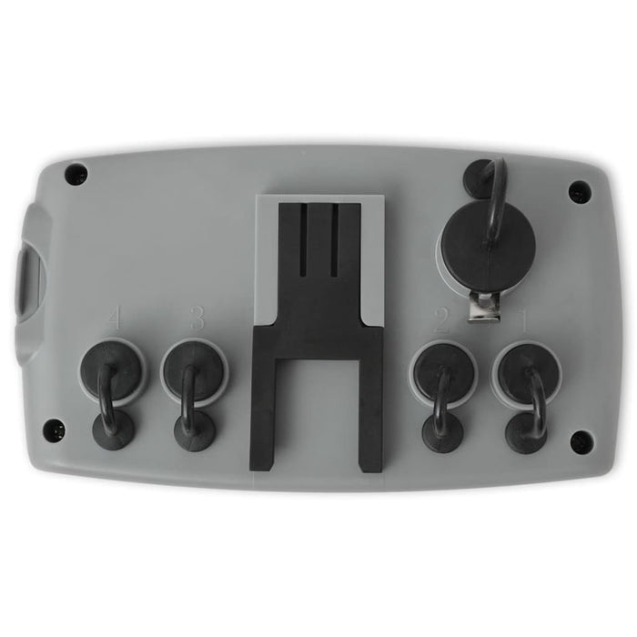 42352 vidaXL Timer automat de irigare cu 4 stații 3 V - WALTI WALTI