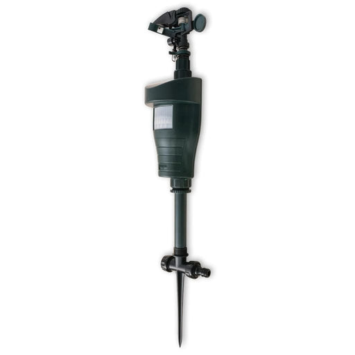 Jet spray repelent pentru animale cu senzor PIR, verde închis - WALTI WALTI