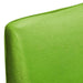 Huse de scaun elastice drepte, 6 buc., verde - WALTI WALTI